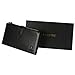 PEIUJIN RFID Blocking Men's Genuine Soft Cow Leather Long Purse Mens Wallet Money Clip (Black)