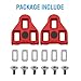 MARQUE Bike Cleats Compatible with Look Delta Pedals (9 Degree Float) – Cleat Set for Indoor Cycling and Outdoor Road Cycling Designed for Women and Men Clipless Cycle Shoesthumb 1