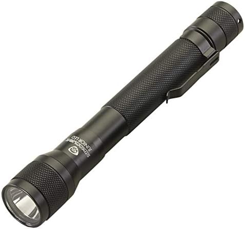 Streamlight 71500 JR 225-Lumen LED AA Battery-Powered Flashlight, Black ...
