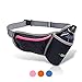 fitter's niche Hydration Fanny Pack, Water Bottle Holster Holder Running Belt for Men Women, fits iPhone Xs 8 Samsung, Reflective Water Resistant Waist Bag, Ideal for Hiking Travel Trips Outdoors