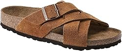 Birkenstock Lugano Soft Footbed Suede Sandals