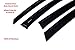 AirSleek Windows Rain Guards Side Window Deflectors for Honda CR-V CRV 2012-2016 Outside Tape Mount Original