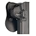 S&W M&P 9MM Full Size Holster, OWB Holster For Smith & Wesson MP 9MM/40S&W SD9VE SD40VE M2.0 Compact(NO SHIELD), Polymer Outside The Waistband Carry Belt Holster With 360&deg; Adjustable Paddle-Right Hand