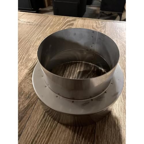 6” x 8” Stainless Steel Stove Pipe Reducer/increaser 8