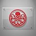 Yoonek Graphics Hydra Shield Agent Decal Sticker for Car Window, Laptop and More. # 485 (8