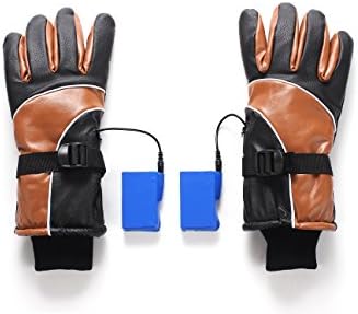 NICE GE NICE Heated Gloves for Women &amp; Men -7.4V Battery Powered Riding Ski Gloves Rechargeable Waterproof Windproof Thermal Heating Gloves for Skiing Hiking Climbing Camping