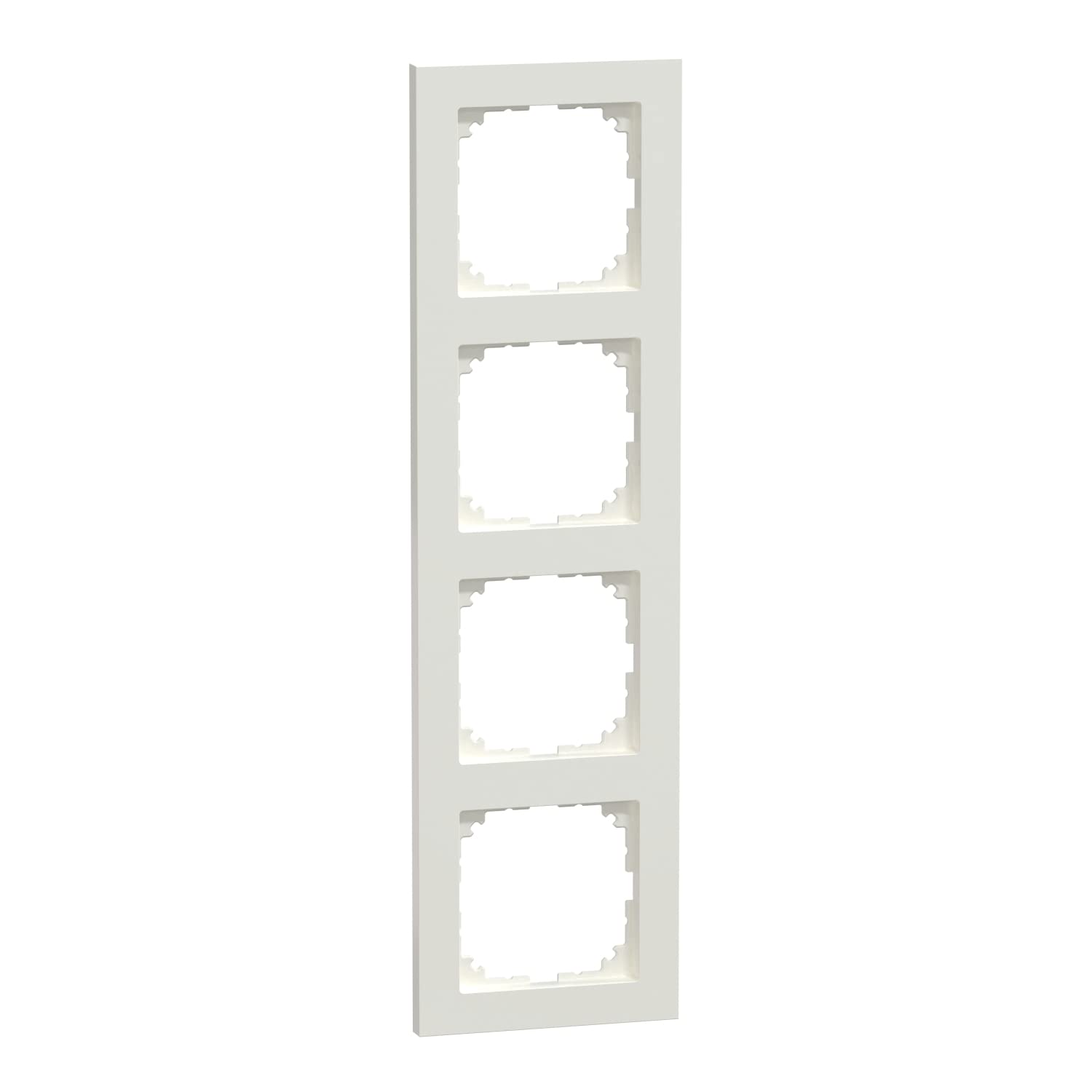 Merten M-Pure MEG4040-3619 4-Way Frame for Sockets and Switches Polar White