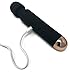 Vibrating Clitoris Massage Vibrator for Women or Couples Masturbation by MoN | Sex Toy Clit G-Spot Stimulation Massager - Rechargeable, Waterproof, Powerful Motor - Black