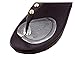 1 Pair Relax Walking Soft Flip Gel Cushions for Sandal Flip-flop with Gel Toe Guards Cushions Thong Protectors Left and Right Protecet the Sensitive Skin Between the Big and Second Toe