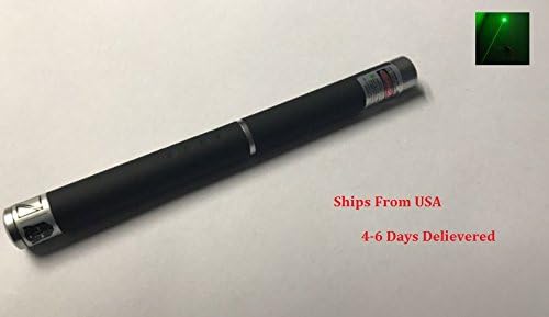 High Bright 5mW Green Ray Laser Pointer Pen/ PL450 Diode Built-in … (Green pointer)