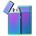 Kivors USB Rechargeable Windproof Arc Lighter Flameless Electronic Arc Lighter Double Arc Pulse Cigarette Metal Lighter (Chameleon)