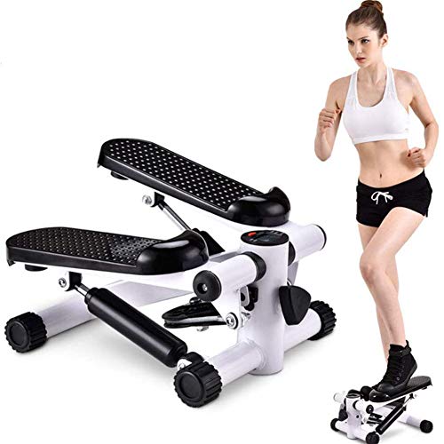 KENL-Fitness-Stair-Stepper-for-Women-and-ManMini-Stepper-Fitness-Cardio-Exercise-TrainerHeight-Adjustable-Stepper-Twisting-MachineStepper-Exercises-Equipment-Monitor-Resistance-Bands