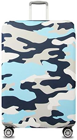 Travel Luggage Cover Trolley Case Protective Cover Fits 18-32 Inch Luggage(Camouflage 3,XL)
