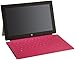 Microsoft Magenta Touch Cover for 10.6 inch Microsoft Surface RT - with Windows RT and for Surface Pro - with Windows 8 Pro 10.6 inch only