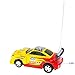 Coke Can Fast Mini RC Micro Racing Car RC Hobby Vehicle Toy（1PCS） (YELLOW RED)