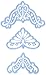 Ecstasy Crafts Marianne Design Creatables Dies, 2.5 by 1.5-Inch, Anja's Vintage Corners