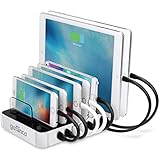 gofanco 7-Port Universal Desktop USB Charging Station - White