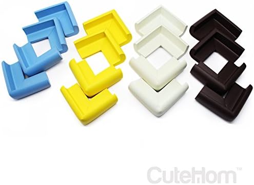 Cutehom Corner Guards for Baby - Set of 16 Foam Edge Corner Protectors