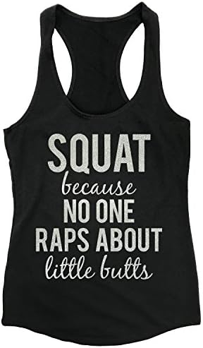 Squat Because Nobody Wraps About Little Butts Bella Shimmer Tank Workout