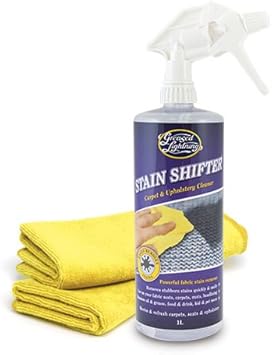Greased Lightning Stain Shifter Carpet Upholstery Cleaner 1 Litre Spray Amazon Co Uk Car Motorbike