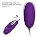 Remote Bullet Vibrator Love Eggs with 12 Vibration Modes for Thrilling Internal Pleasure, EROCOMR Remote Control Ovular Egg Clitove Egg 12-Frequency Pleasure Adult Sex Toys Vibe for Women or Couples