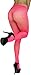 ToBeInStyle Women's Sexy Seamless Fishnet Full Footed Panty Hose Tights Hosiery - Hot Pink - One Size Regular