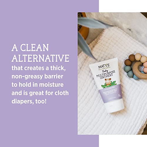 Maty's All Natural Multipurpose Baby Ointment for Diaper Rash, Cradle