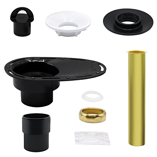 FerdY Freestanding Tub Drain Roughin Kit with Brass Pipe, CUPC