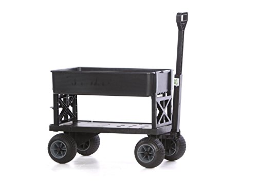 Mighty Max Plus One Cart Acessories Garden Upgrade kit Black Tub - Thumbnail 3