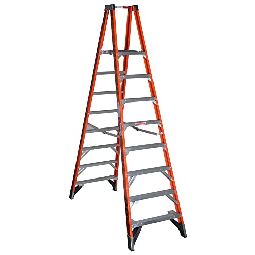 Werner (PT7408) Twin Platform Ladder, Fiberglass