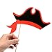 GoaPly Pirate Party Supplies Photo Booth Props for Kids Birthday Party Decorations, 22 Ct