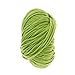 Charmkey Baby Cotton Yarn Simply Soft Boutique 4 Ply Medium Acrylic Blended Worsted Dungarees Knitting Yarn for Spring Summer Wear, 1 Skein, 1.58 Ounce (Green Flash)