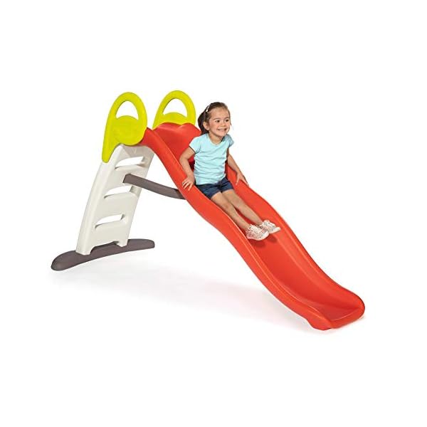Smoby - Funny II Wellenrutsche, Große Rutsche mit Wasseranschluss, 2 Meter lang, mit Rutschauslauf, für Kinder ab 2 Jahren – Bild 3