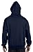 Champion mens Cotton Max 9.7 oz. Pullover Hood - X-Large - Black/Gran Htr