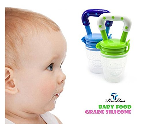 Hibery 2 Pack Baby Food Feeder Baby Fruit Net Fresh Food Feeding