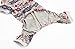 Xmas Grey Reindeer Clothes Cotton Pet Dog Christmas Pajamas Jumpshit X-Large 22