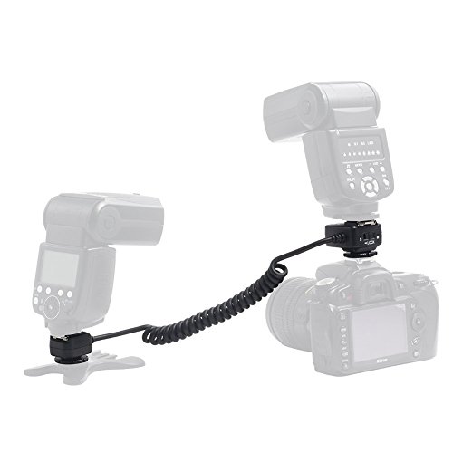 PIXEL HSS 1/8000s TTL Off-Camera Flash Shoe Cord for Nikon SB-300, SB-400, SB-600, SB-700, SB-800, SB-900, SB-910, etc (Replacement SC-28) Cameras and Speedlite (141 Inch)