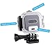 CamKix Waterproof Housing Compatible with GoPro Hero5 / Hero4 Session Action Camera - for Underwater Use - Water Resistant up to 132ft (40m) - Take Your Camera 4X Deeper