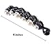 Ankha Banana Hair Clips for Women for Thick Hair - Girls Hair Clincher - Pearl Hair Accessories (2 PCS)