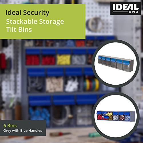 Ideal BNZ Tilt Bins, Plastic Pull Out Storage Bins, Stackable Organizer