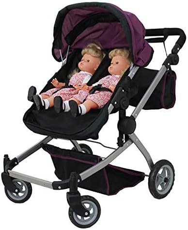Mommy \u0026 Me Babyboo Twin Doll Stroller 