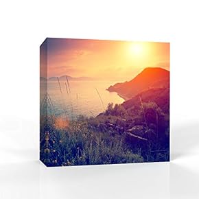 Seaside at Dusk Pictures Home Wall for Bedroom...