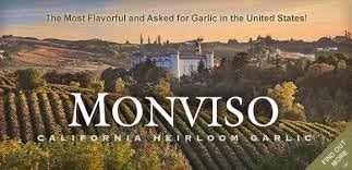 Fresh Garlic USA California Heirloom Monviso Gilroy Finest - 2 x 4 oz - 10 BULBS