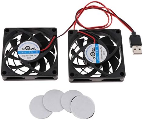 2点組 Pc ルーター 冷却ファン Usb扇風機 クーラー Xbox Ps4ゲーム機対応 7cm ラジエーター 金属製 B07pftm57g 606円 セール開催中最短即日発送 新作 人気 送料無料 激安 お買い得 キ フト