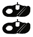 BLACK+DECKER Black and Decker LE750 Edger Replacement (2 Pack) Edge Guide # 244276-00-2PK