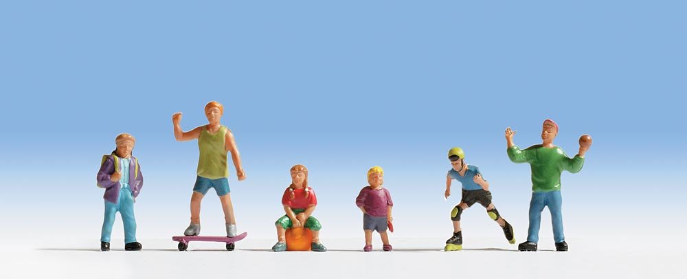 Noch Playing Children x6