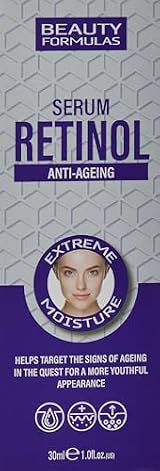 Beauty Formulas Retinol Serum 30ml Anti-Aging Skin Treatment view 2