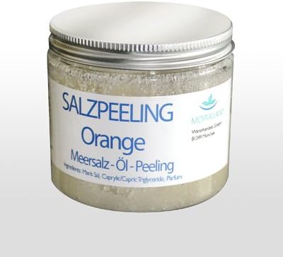 Moravan Sea Salt Peeling, with coconut oil and orange scent 250g