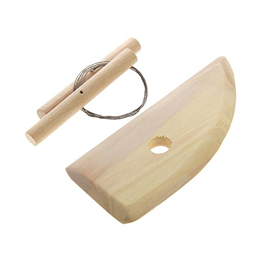 Leegoal (TM) Full Function Wood and Stainless Steal 8 Piece Pottery and Clay Modelling Tool Sculpture Set - Thumbnail 3