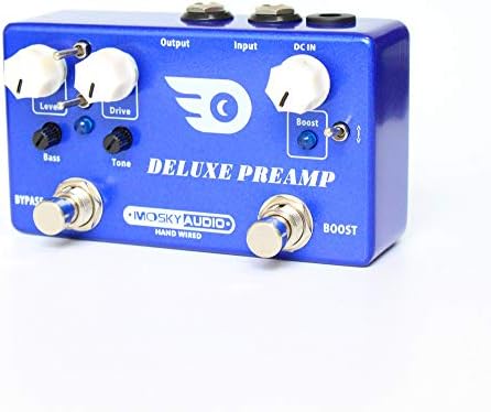 Mosky Audio Deluxe Pre-Amp Overdrive and Boost w/Toggle Options. Fast US Ship!